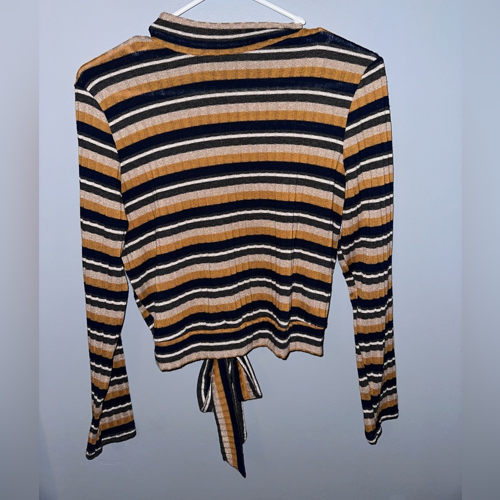 Women’s Long Sleeve Blouse Striped